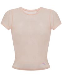 Alexander Wang - クリア ランジェリーtシャツ - Lyst