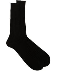 ZEGNA - Logo-Print Socks - Lyst