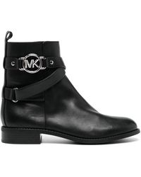 Michael Kors - Rory Logo-plaque Boots - Lyst