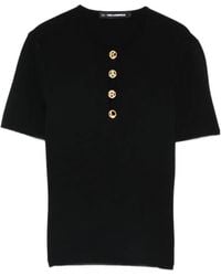 KARL LAGERFELD - T-Shirt À Col Rond - Lyst