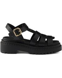 Prada - Cage Sandals - Lyst