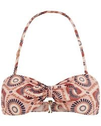 lemlem - Ava Bandeau Bikini Top - Lyst