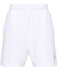 Casablancabrand - Logo-jacquard Cotton-blend Shorts - Lyst