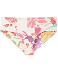 Donde Esteban - Floral Print Bikini Bottom - Lyst