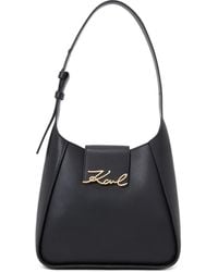 Karl Lagerfeld - K/Signature Shouder Bag - Lyst