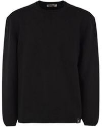 Premiata - Ribbed-Detail Crew Neck Sweater - Lyst