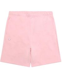 Aape By A Bathing Ape - Logo Graphic Shorts - Lyst