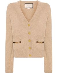 Gucci - Cashmere Horsebit Cardigan - Lyst