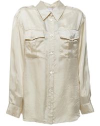 Aspesi - Button-Up Blouse - Lyst