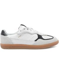 Alohas - Leather Lace-Up Sneakers - Lyst