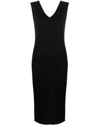Moncler - Knitted Midi Dress - Lyst
