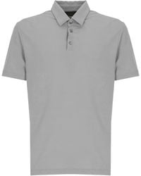 Zanone - Short-Sleeve Polo Shirt - Lyst