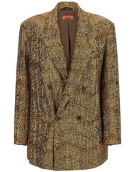 Missoni - Sequin-Embellished Double-Breasted Blazer - Lyst