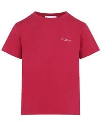 Givenchy - Logo-Print Cotton T-Shirt - Lyst
