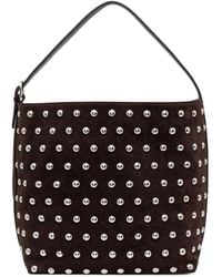 Liviana Conti - Studded-Embellishment Shoulder Bag - Lyst