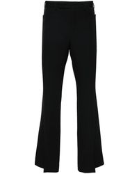 PT Torino - Flared Wool Trousers - Lyst