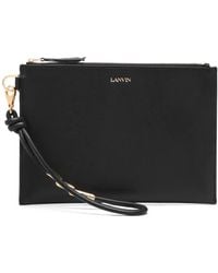 Lanvin - Mini Sequence Flat Pouch Handbag - Lyst