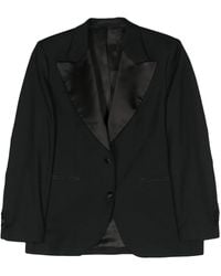 Officine Generale - Raya Jkt Itl Wo Wm Satin Col - Lyst
