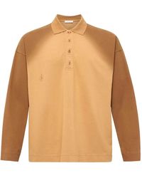 JW Anderson - Long Sleeve Rugby Polo Shirt - Lyst