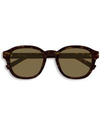 Gucci - Round-Frame Sunglasses - Lyst