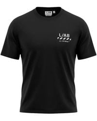 LAB C.O. OFF WHITE - L/Ab Diagonal Oversized T-Shirt - Lyst