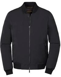 Moorer - Zip-Up Bomber Jacket - Lyst
