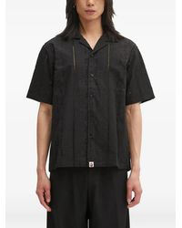 A Bathing Ape - Broderie-Anglaise Shirt - Lyst
