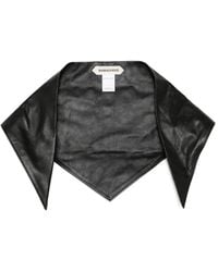 NAMACHEKO - Triangle Leather Scarf - Lyst