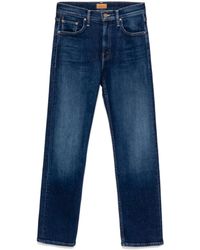 Mother - Jean The Mid Rise Rider Flood - Lyst