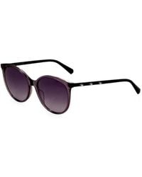 Swarovski - Crystal-Embellished Round-Frame Sunglasses - Lyst
