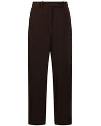 OSCAR THE COLLECTION - Pantalon De Costume Lou À Taille Haute - Lyst
