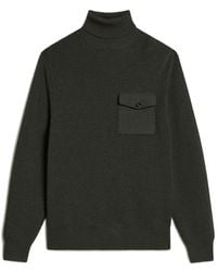 Woolrich - Turtleneck Pocket-Detail Sweater - Lyst