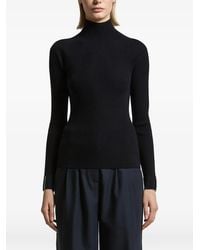Peserico - Ribbed-Knit High-Neck Sweater - Lyst