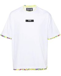 Versace - Katoenen T-shirt Met Dierenprint - Lyst
