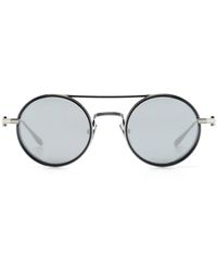 Akoni - Zonnebril Met Rond Montuur - Lyst