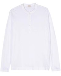 Massimo Alba - T-shirt en coton à manches longues - Lyst