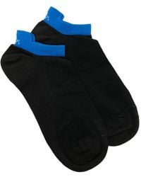 ZEGNA - Logo-Embroidered Low-Cut Socks - Lyst