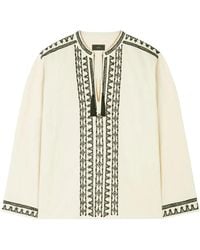 Alanui - Blouse Met Kwastje - Lyst