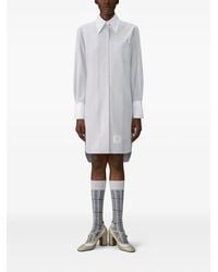 Thom Browne - Striped Mini Dress - Lyst