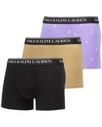 Polo Ralph Lauren - Logo-Detail Boxers (Set Of Three) - Lyst