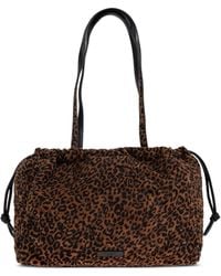 Kurt Geiger - Kensington Leopard-Print Quilted Tote Bag - Lyst