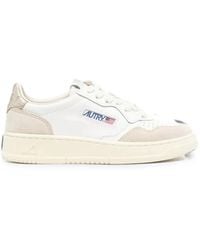 Autry - Medalist Suede-Panelled Sneakers - Lyst