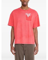 Stockholm Surfboard Club - Logo-Print Pocket T-Shirt - Lyst