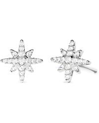 Apm Monaco - Météorites Crystal-Embellished Mini Earrings - Lyst