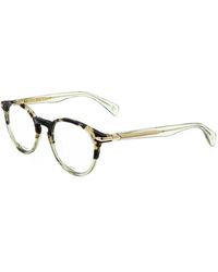 Rag & Bone - Round-Frame Glasses - Lyst