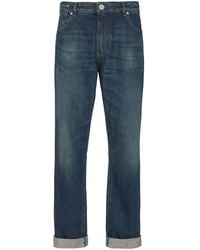 Balmain - Straight Fit Jeans - Lyst