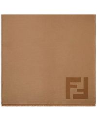 Fendi - Ff Logo Scarf - Lyst