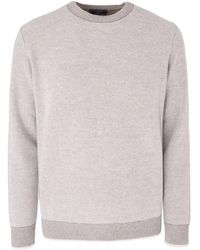 Peserico - Ribbed Trim Sweater - Lyst