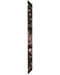 Dolce & Gabbana - Small Rose Bouquets-Print Silk Twill Bandeau - Lyst