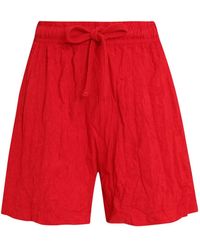 Osklen - Crinkled-Finish Shorts - Lyst